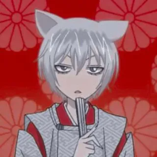 ☁️ 2f3f1928 Tomoe Kamisama Kiss Anime, Zorro, Personaje, Manga, Kamisama Kiss, Tomoe telegram sticker