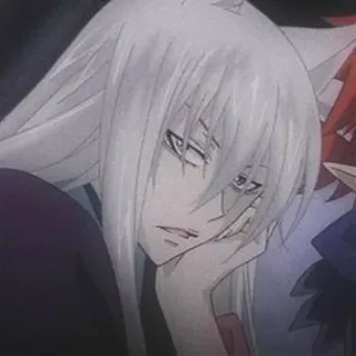 ☁️ 8cbac715 Tomoe Kamisama Kiss Anime, Zorro, Orejas, Manga, Triste telegram sticker