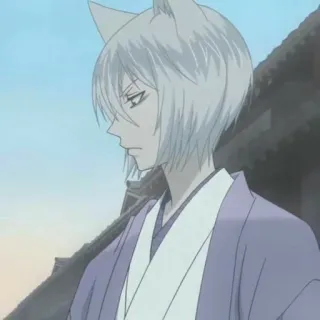 ☁️ dbc2a04c Tomoe Kamisama Kiss Anime, Zorro, Orejas de zorro, Manga, Tomoe, Kamisama Kiss telegram sticker