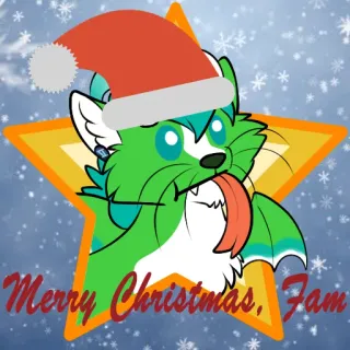 🎄 a03368a4 Merry Christmas, Fam Noël, Fêtes, Voeux, Dessin animé, Célébration telegram sticker