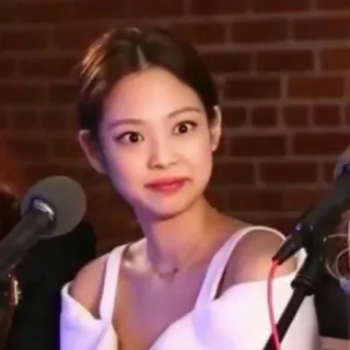 🎗 6d2d565e Jennie kpop, jennie, blackpink, divertente, espressione, donna, cantante telegram sticker