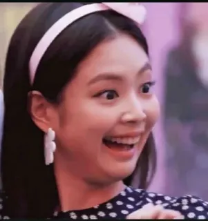 🎗 9f558034 coreana, attrice, felice, sorridente, donna, persona, cerchietto telegram sticker