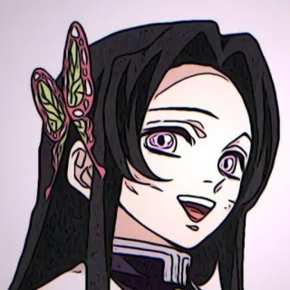 🌸 0cd1a934 Kanae Kocho Demon Slayer Anime, Postać, Demon Slayer, Kanae Kocho telegram sticker