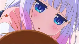 🍥 f302f150 Kanna Kamui Miss Kobayashi's Dragon Maid Anime, Drache, Süß, Charakter, Kanna, Kawaii, Manga telegram sticker