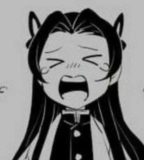 🌺 fd593f80 动漫, 漫画, 卡通, 角色, 尖叫, 生气, 愤怒 whatsapp sticker