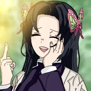 🌸 d83a49f5 อนิเมะ, นิ้วกลาง, หยาบคาย, ท่าทาง telegram sticker