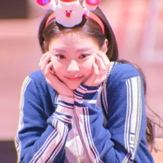 🌹 c6f7e146 mujer, lindo, joven, navidad, chica, diadema telegram sticker