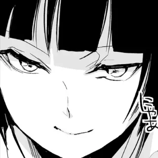 😏 bac714e0 舌ばん anime, manga, character, expression, angry whatsapp sticker