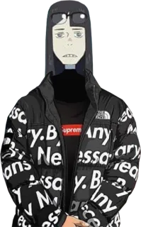 💦 9272ff7e 动漫, 潮, Supreme, 卡通, 梗 telegram sticker