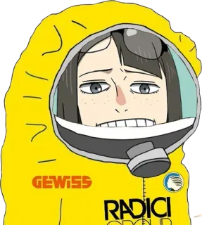 Kanamori Sayaka - @bourros whatsapp stickers