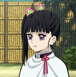 🌸 236495a6 Kanao Tsuyuri Demon Slayer Anime, Demon Slayer, Kanao Tsuyuri, Süß, Mädchen telegram sticker