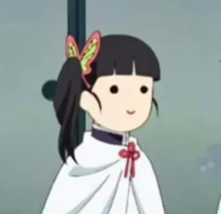 🌸 3cc7389c Kanao Tsuyuri Demon Slayer Anime, Demon Slayer, Kanao Tsuyuri, Chibi telegram sticker