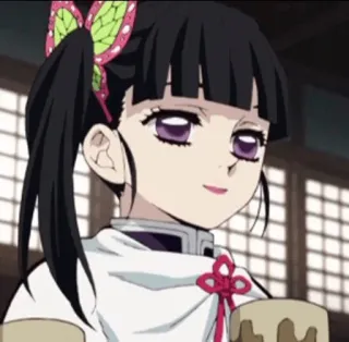 🌸 bbef4d83 Kanao Tsuyuri Demon Slayer Anime, Demon Slayer, Kanao Tsuyuri, Charakter, Mädchen telegram sticker