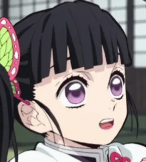 🌸 feda8d0d Kanao Tsuyuri Demon Slayer Anime, Kanao Tsuyuri, Demon Slayer, Cartoon, Mädchen telegram sticker