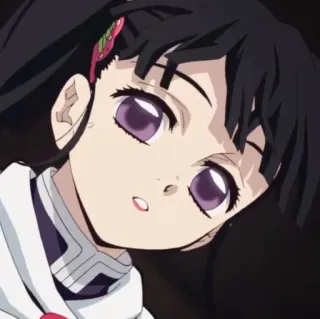 🦋 018d160c Kanao Tsuyuri Demon Slayer Anime, Manga, Demon Slayer, Kanao Tsuyuri, Personnage, Fille telegram sticker