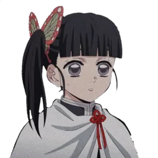 😯 c5cda6d1 Kanao Tsuyuri Demon Slayer 애니메이션, 귀멸의 칼날, 카나오, 캐릭터, 나비, 소녀 telegram sticker