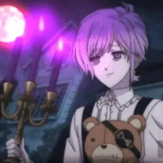 💜kanato sakamaki @gansonraklin whatsapp stickers