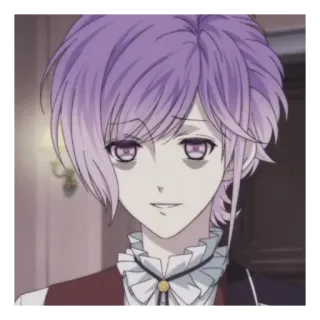 ♡ ｡˚₊ канато ˖  ♡🐇️ ° by @anime_stickerr whatsapp stickers