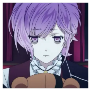🎀 b733aaa4 Kanato Sakamaki Diabolik Lovers 动漫, 逆卷奏人, 魔鬼恋人, Emo, 娃娃 telegram sticker