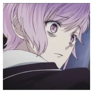 🩹 f775b5f6 动漫, 角色, 粉色头发, 男性, 眼睛 telegram sticker