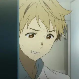 🍺 033ab7c4 Anime, Personaggio, Ritratto, Ragazzo, Illustrazione, Arte telegram sticker