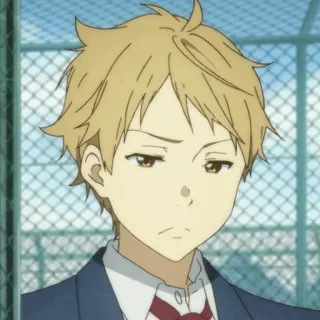 🌩 2f9f94d9 Anime, Manga, Personaggio, Ragazzo, Uniforme scolastica telegram sticker