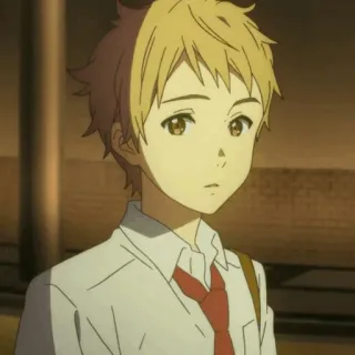 🌩 69f765c1 Anime, Ragazzo, Studente, Ritratto, Illustrazione, Cartone animato telegram sticker