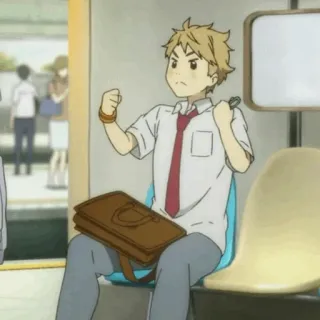 🌩 7d8dd8b9 Anime, Maschio, Seduto, Giovane, Cartone animato, Teenager, Scolaro telegram sticker