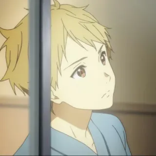 ✨ c9963ee4 Anime, Ragazzo, Capelli biondi, Ritratto telegram sticker