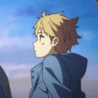 ⚡️ de240334 Anime, Cartone animato, Ritratto, Ragazzo, Carino, Estetico, Personaggio telegram sticker