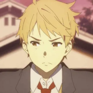 🌩 e3306651 Anime, Ragazzo, Ritratto, Personaggio, Uniforme scolastica telegram sticker