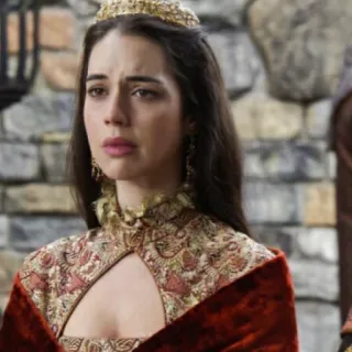 ⛄️ 7feee958 女性, 女王, 王冠, 王室, ポートレート telegram sticker