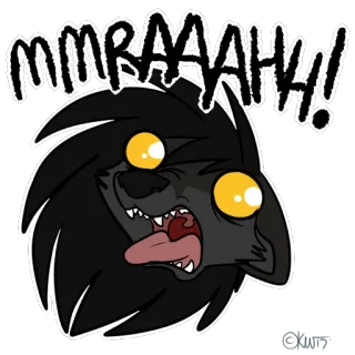 KaneFox whatsapp stickers