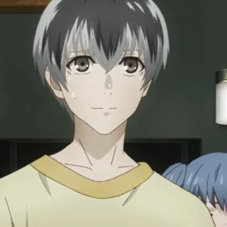 🇦🇴 0dbe37ac Ken Kaneki Tokyo Ghoul 动漫, 漫画, 东京食尸鬼, 金木研, 喰种, 角色, 日本动漫 telegram sticker