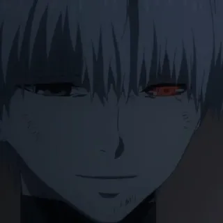 🇦🇴 38173098 Ken Kaneki Tokyo Ghoul 动漫, 东京喰种, 金木研, 喰种, 角色, 漫画 telegram sticker