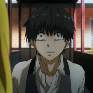 🇦🇴 a83cf481 Ken Kaneki Tokyo Ghoul 动漫, 漫画, 黑暗, 幻想, 喰种, 金木, 东京喰种 telegram sticker