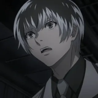 🎩 de9ffaac Ken Kaneki Tokyo Ghoul 动漫, 东京喰种, 金木研, 金木 研, 喰种, 角色, 肖像 telegram sticker