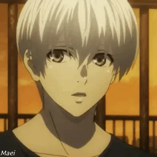 🕹 f59f6fd5 Ken Kaneki Tokyo Ghoul Anime, Personage, Tokyo Ghoul, Ken Kaneki, Ghoul, Manga telegram sticker