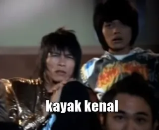 🙄 483ba5e5 kayak kenal orang, meme, asia telegram sticker