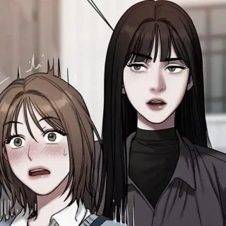 💀 f54dff37 动漫, 漫画, 插画, 角色, 亚洲 telegram sticker