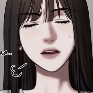 💀 fc0e79c7 aa.. 动漫, 女人, 哭泣, 悲伤, 情绪化, 漫画 telegram sticker