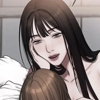 💀 fefeb1b8 女人, 女孩, 艺术品, 数字艺术, 肖像 telegram sticker