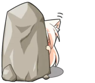 🙈 66c2d608 Anime, Ragazza gatto, Nascosto, Rock, Carino telegram sticker