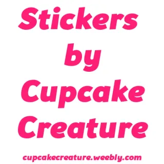 © f41c93ab Stickers by Cupcake Creature
cupcakecreature.weebly.com stickers, cupcake, creature, website telegram sticker