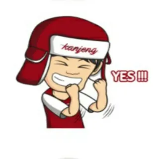 🕴 05ff0de8 kanjeng
YES!!! Hoạt hình, Niềm vui, Lễ kỷ niệm, Tích cực, Háo hức, Hạnh phúc whatsapp sticker