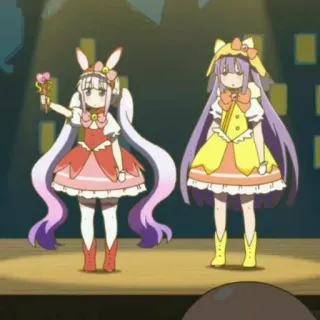 🍮 9af7bcb3 Аниме, Каваий, Волшебница, Милый, Мультфильм, Анимация telegram sticker