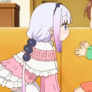 Kanna Kamui by @iLUC1E telegram stickers