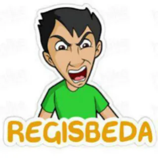 💪 bcb30c4d REGISBEDA desenho animado, raiva, personagem, expressão whatsapp sticker