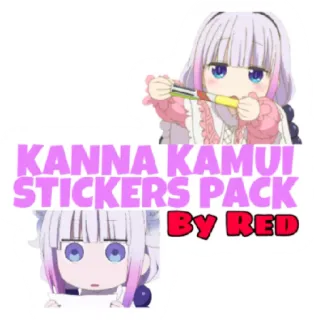 Kanna Stickers Pack (@redstickerschannel) telegram stickers