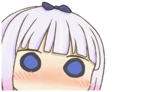 😶 4a27d86e Kanna Kamui Miss Kobayashi's Dragon Maid Anime, Kanna, Kawaii, Draak, Verlegen, Schattig, Kanna Kamui telegram sticker